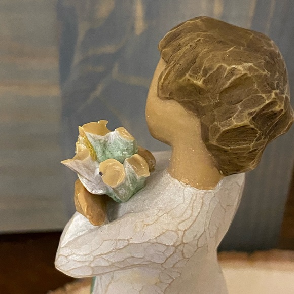 Willow Tree Demdaco 2010 Susan Lordi Beautiful Wishes Bouquet Flowers - Picture 4 of 6